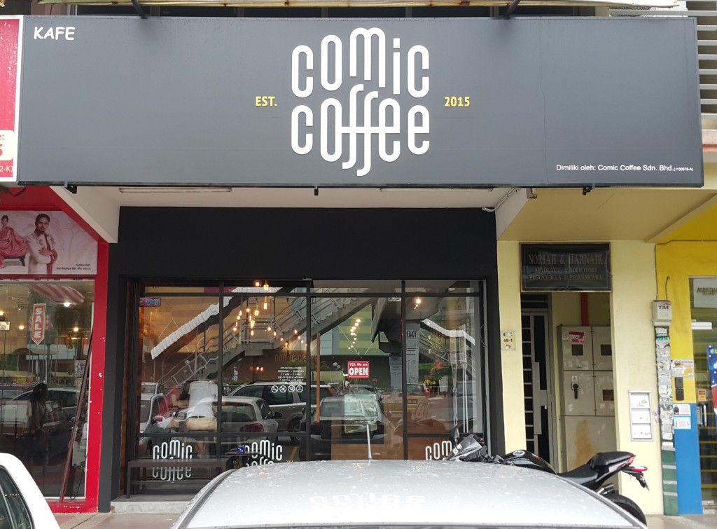 Comic Coffee A New hipster Café in Bandar Botanic, Klang Let's Roll