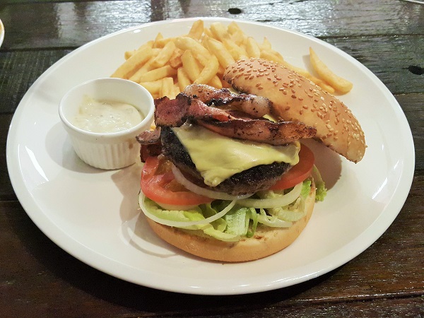 All American wagyu beef burger - The Barn