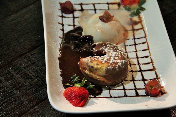 Chocolate Volcano - The Barn