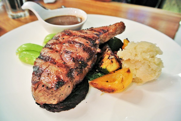 Grilled Premium Grass Fed Sirloin Steak - Meja