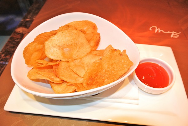 Homemade Crispy Potato Crisps - Meja