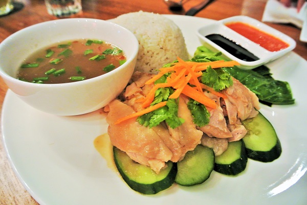 Steamed Hainanese Chicken Rice - Meja