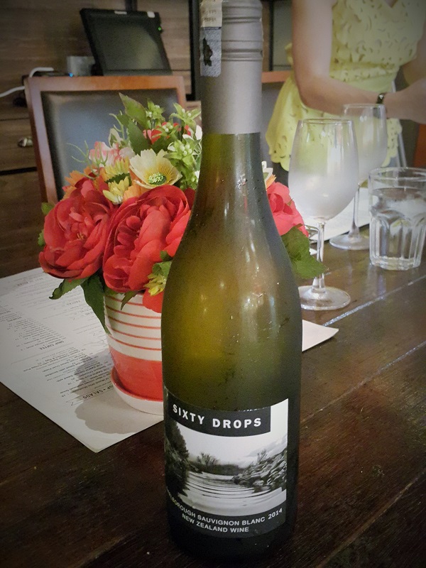 White Wine – Sixty Drops Sauvignon Blanc (NZ) - The Barn