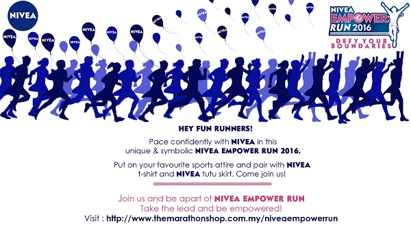 NIVEA EMPOWER RUNS INVITATIONS