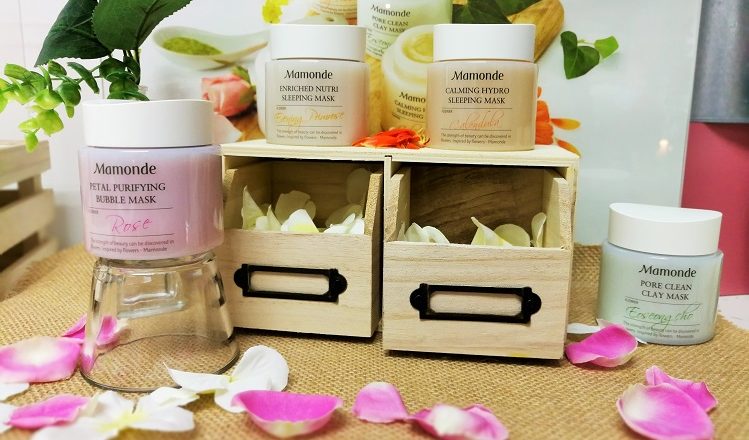 Mamonde Flower Facial Mask Line
