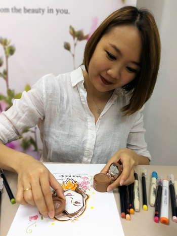 Mamonde Pang Pang Hair Shadow Roll with Carol 2