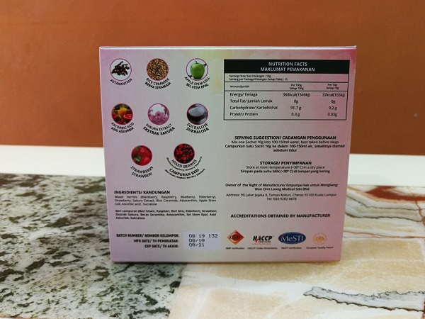 Asta Juve Mixed Berries Beauty Drink
