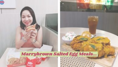 Marrybrown Salted Egg Meals MP
